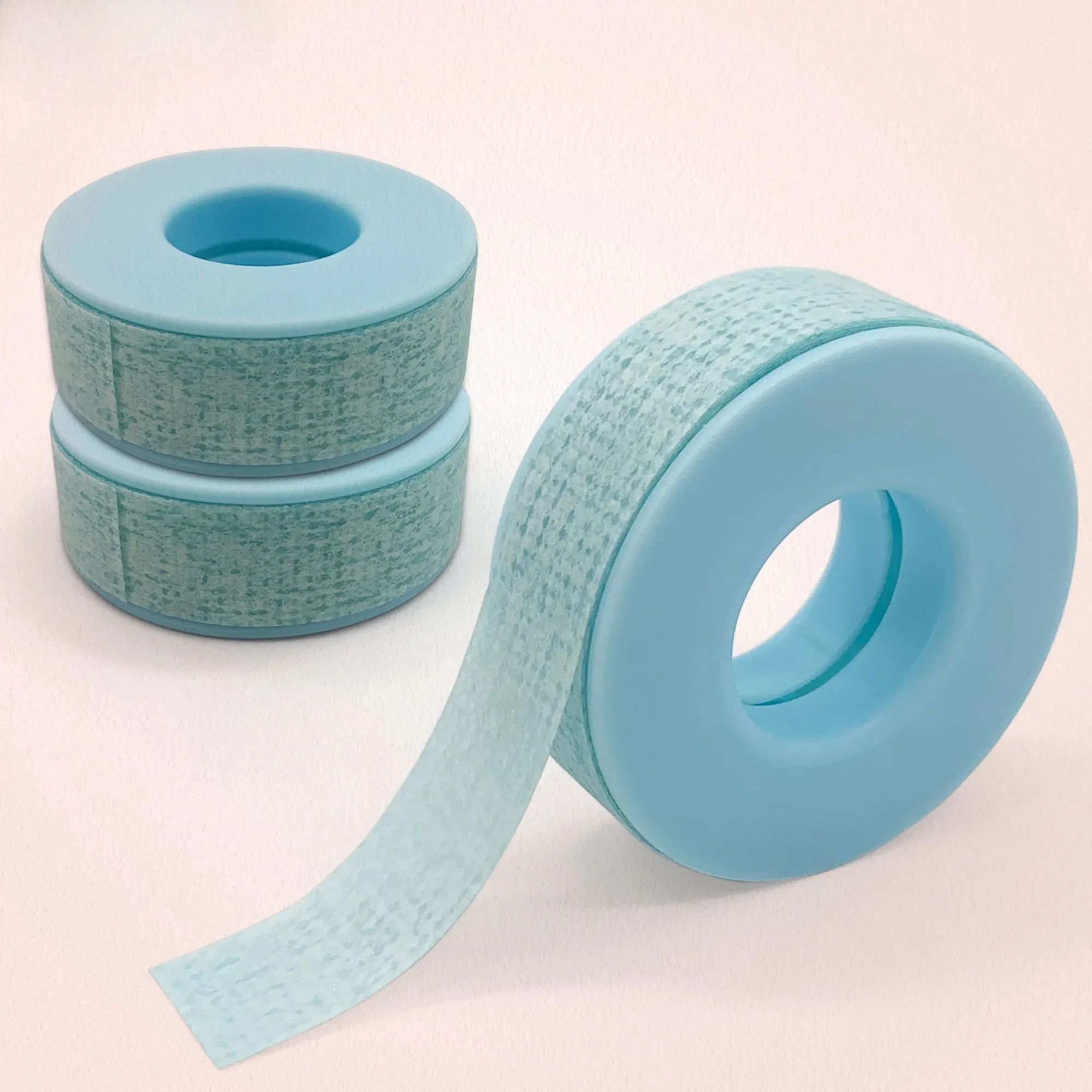 10 rotoli di nastro per ciglia in gel di silicone medico resistente al tatto non tessuto sotto il cuscinetto per gli occhi patch estensione ciglia strumenti per il trucco QIWU