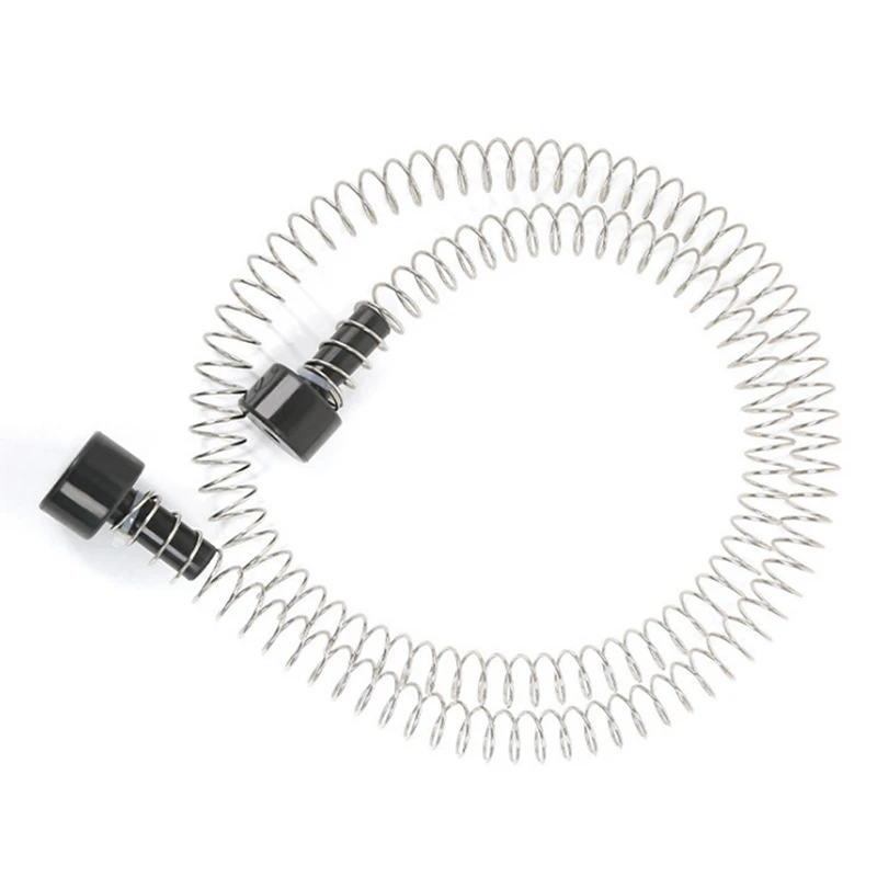 

3X Zipline Spring Brake 165Cm Stainless Steel Zip Line Spring Brake Heavy Duty Zipline Brake Speed Reducer Spring Brake