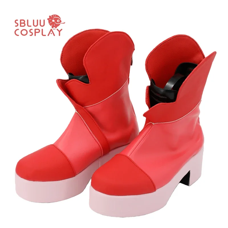 SBluuCosplay Anime Natsuki Rin Scarpe Cosplay Stivali su misura Festa di Halloween