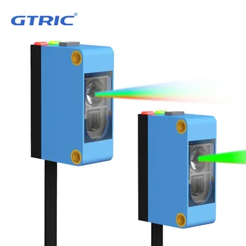 GTRIC Color marking label contrast sensor Simple easy operation 12-24V DC NPN detection distance 10mm One button Set photoelectric switch GTRIC Color marking label contrast sensor Simple easy operation 12-24V DC NPN detection distance 10mm One button Set photoelectric switch