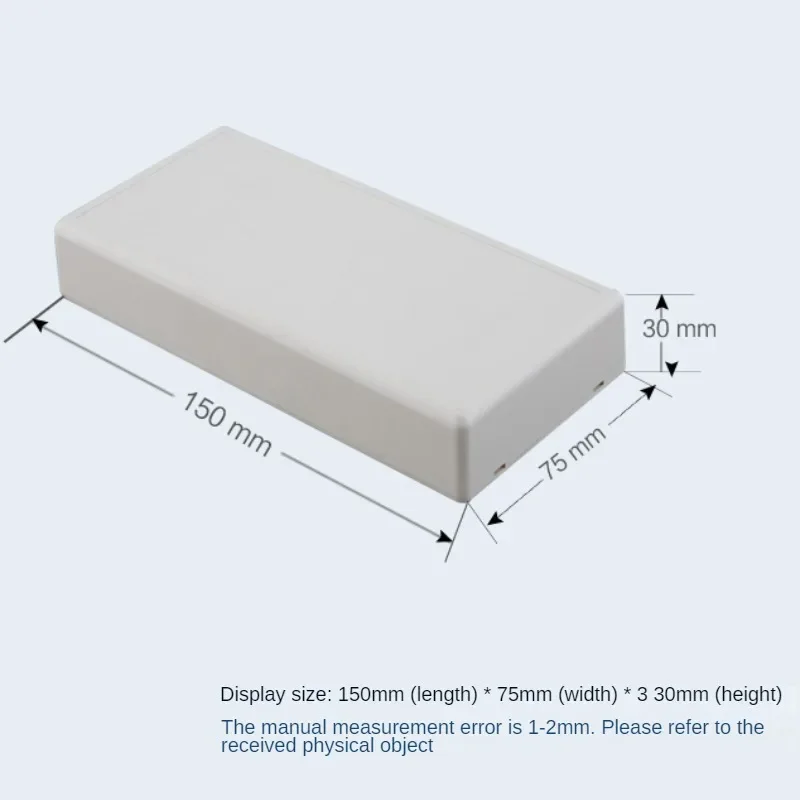 150x75x30MM  Rectangular plastic junction  ABS box instrument module casing  power supply plastic casing