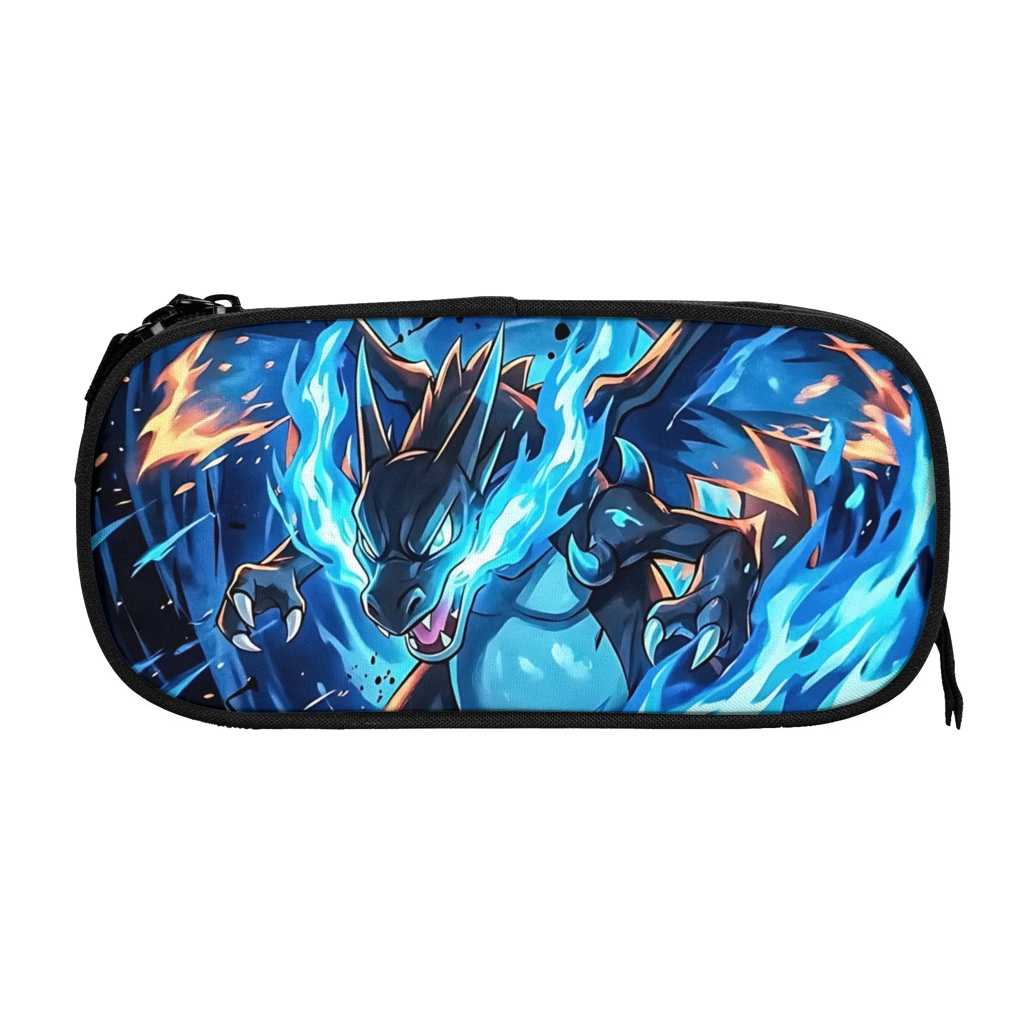 bolsas-personalizadas-pokemon-mega-charizard-x-blue-flame-de-grande-capacidade-para-criancas-bolsa-de-estudo-portatil-para-meninos-e-meninas