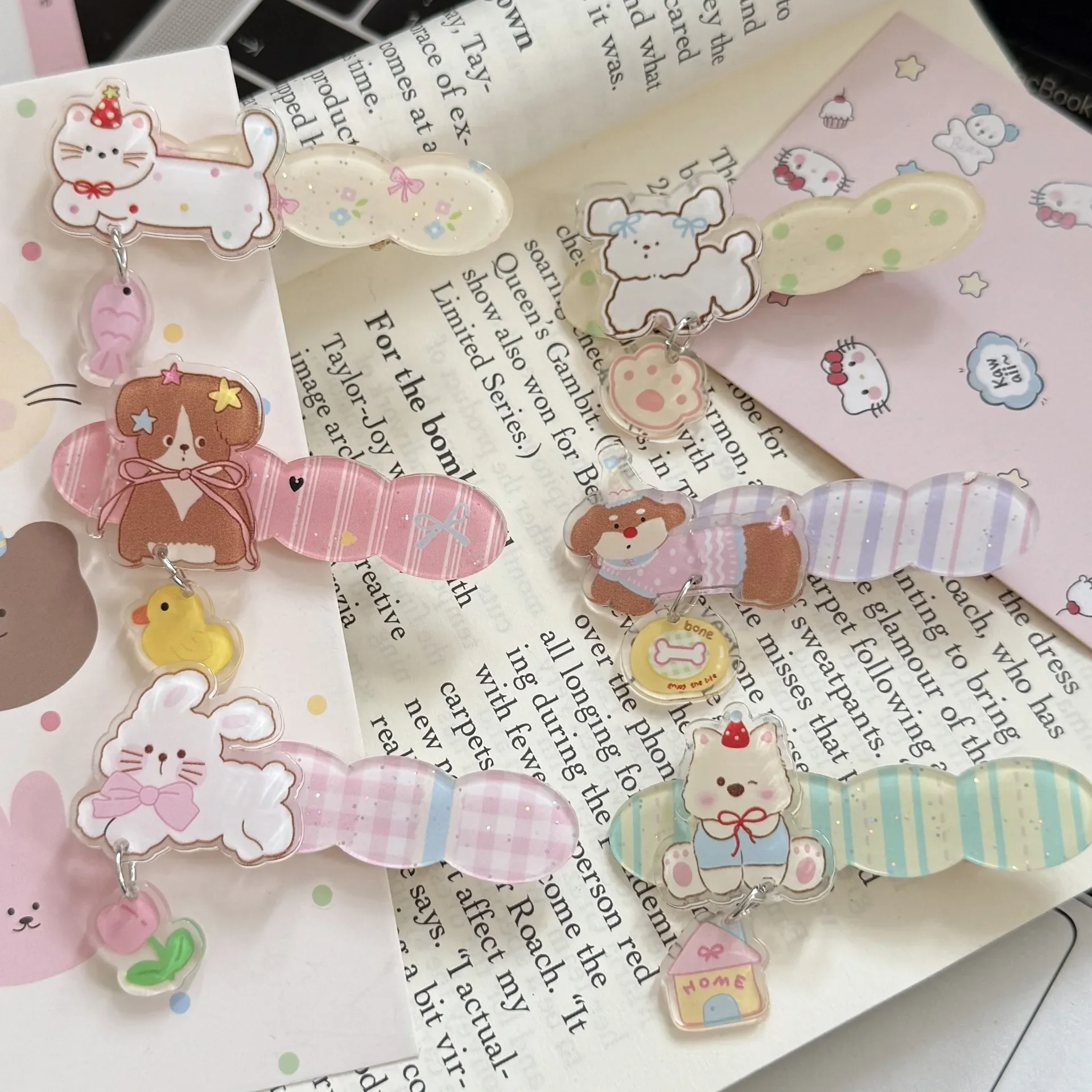

FANYIN Fashion Cartoon Animal Duckbill Clip Side Clip Pendant Girl Good Friend Hair Ornament Gift
