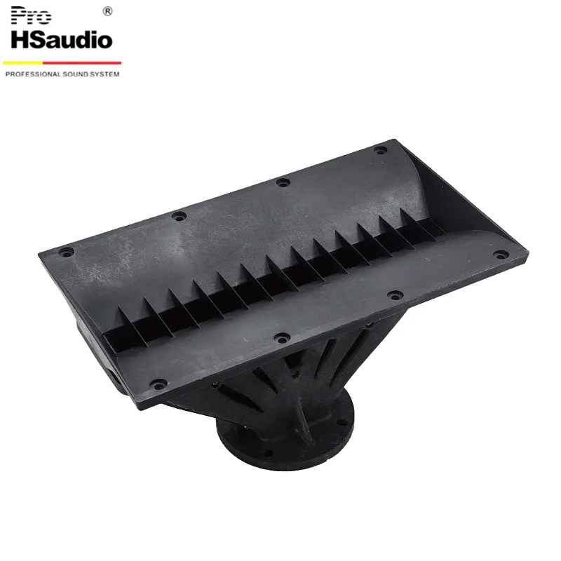 Buzina de alto-falante Line Array para 12 polegadas, tamanho 330L * 190W * 183H, garganta: 1,4 polegadas