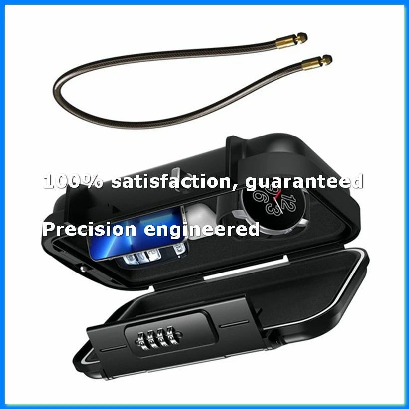 Lock Box, Phone Lock Box, Security Lock Box, Transparent Outdoor Waterproof Travel Safe,Password Storage Box-DTB1