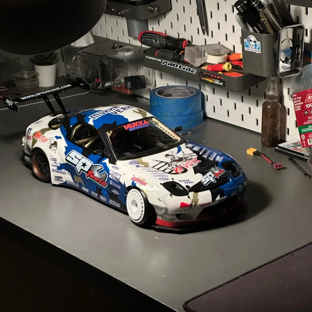 Decals sticker fit 1/10 scale RX-7 FD3S RC Drift body shell