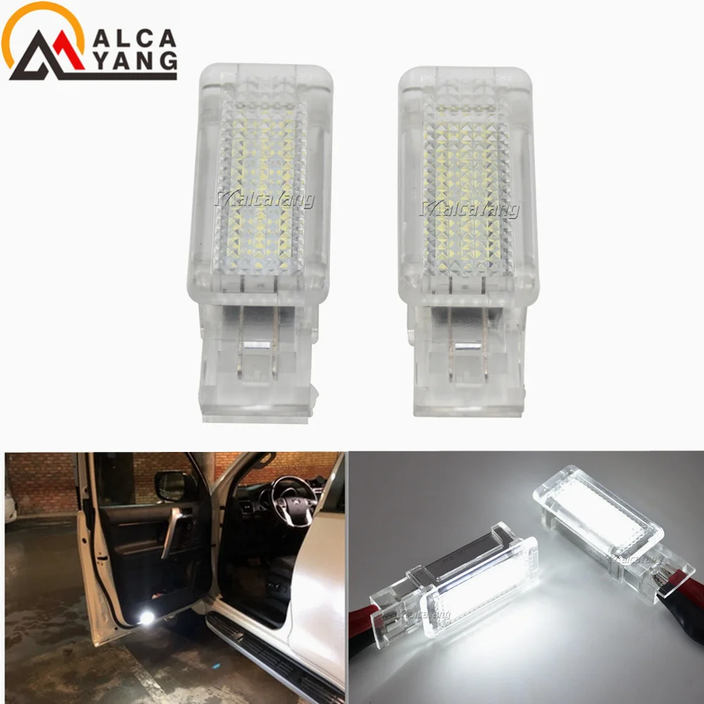 

2x Canbus White LED Door Courtesy Light for Benz R171\R199 C Class SLK CLK SLR Viano W639 NO ERROR 12V Auto Car Welcome Lamp