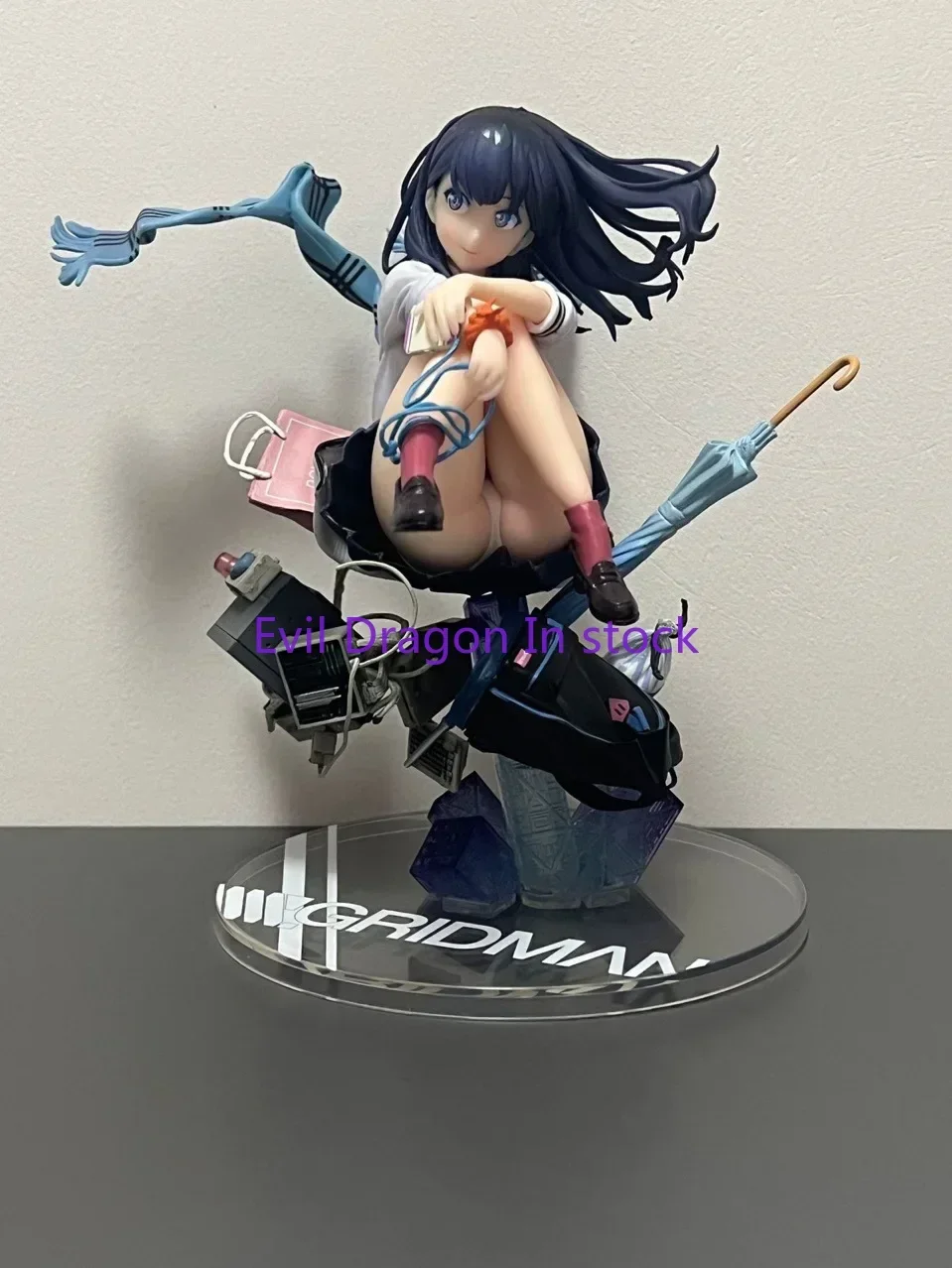 Gridman Takarada Rikka Kawaii Anime Figure Ssss Gridman Figures Cute Hentai Figurine 18cm Sexy Girls Statue Model Toys Gifts