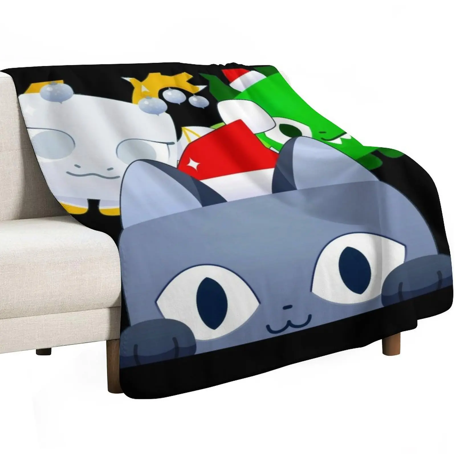 Pet Simulator Codes X Throw Blanket Sleeping Bag Bed blankets ands Beach sofa bed decorative Blankets