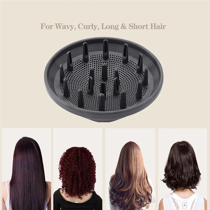 

АБМИ-360 ° Вращающаяся насадка для диффузора, насадка для укладки волос для фена Laifen LF03, инструмент для разглаживания фена для укладки волос Swift SE,