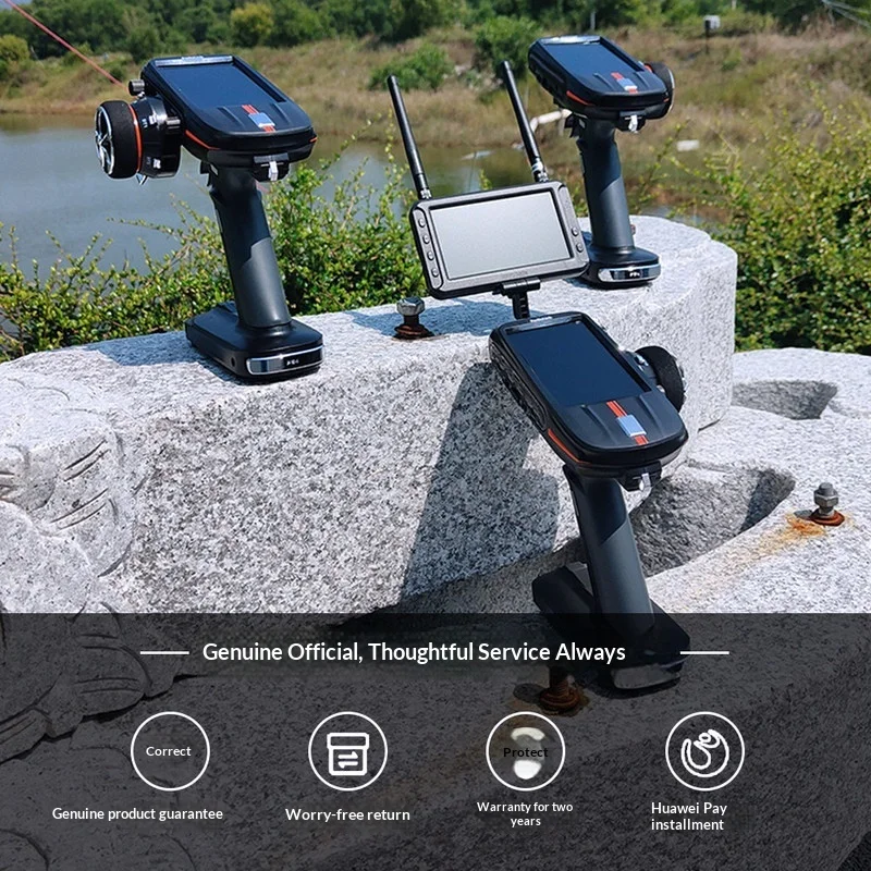 Radiolink Rc8x 8 Channel Touch Screen Rc Gun Transmitter Arm9 Rtos System Real Time Data Return For Universal Rc Car Boat Fpv view 4