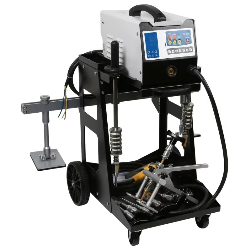 Automotive intelligent data recovery putty-free sheet metal repair machine