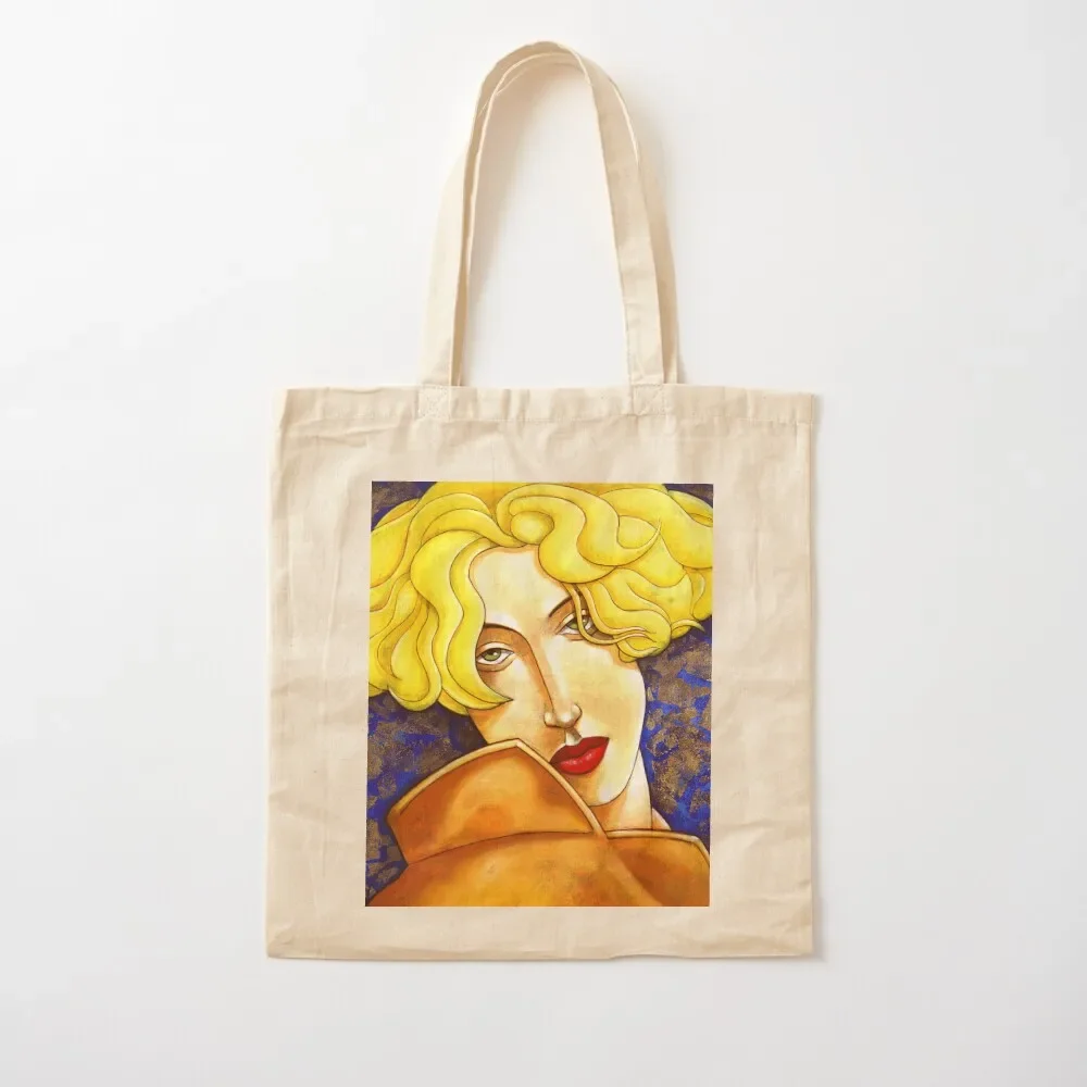 Gold locks Tote Bag custom tote bag female bag Lady