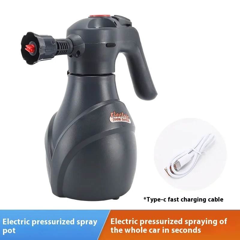 

CENRR Electric Foam Sprayer Professional Handheld 2L Snow Foam lance Pressure relief valve Car Wash Sprayer Car Accessories