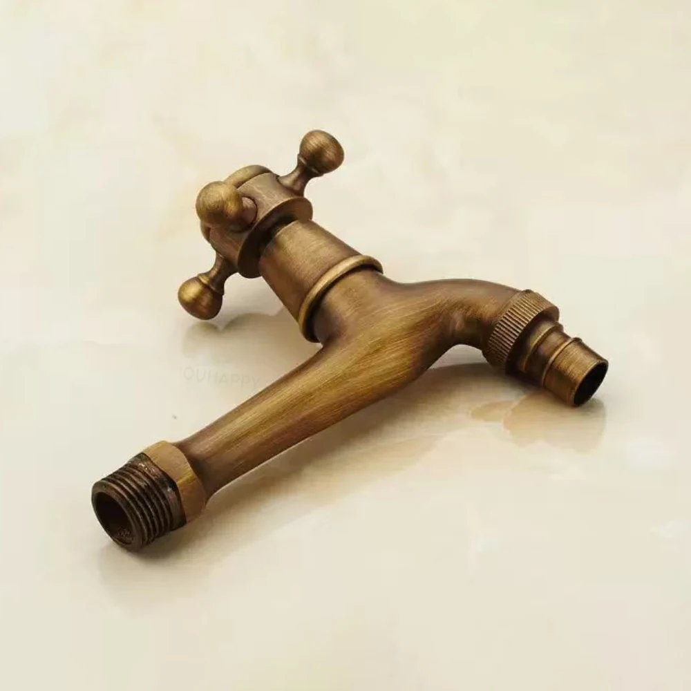 

Wall-mounted Basin Sink Faucet Single Cold Sink Faucet Washing Machine Mixer Tap Outdoor Handwash Water Tap Bathroom Accessories