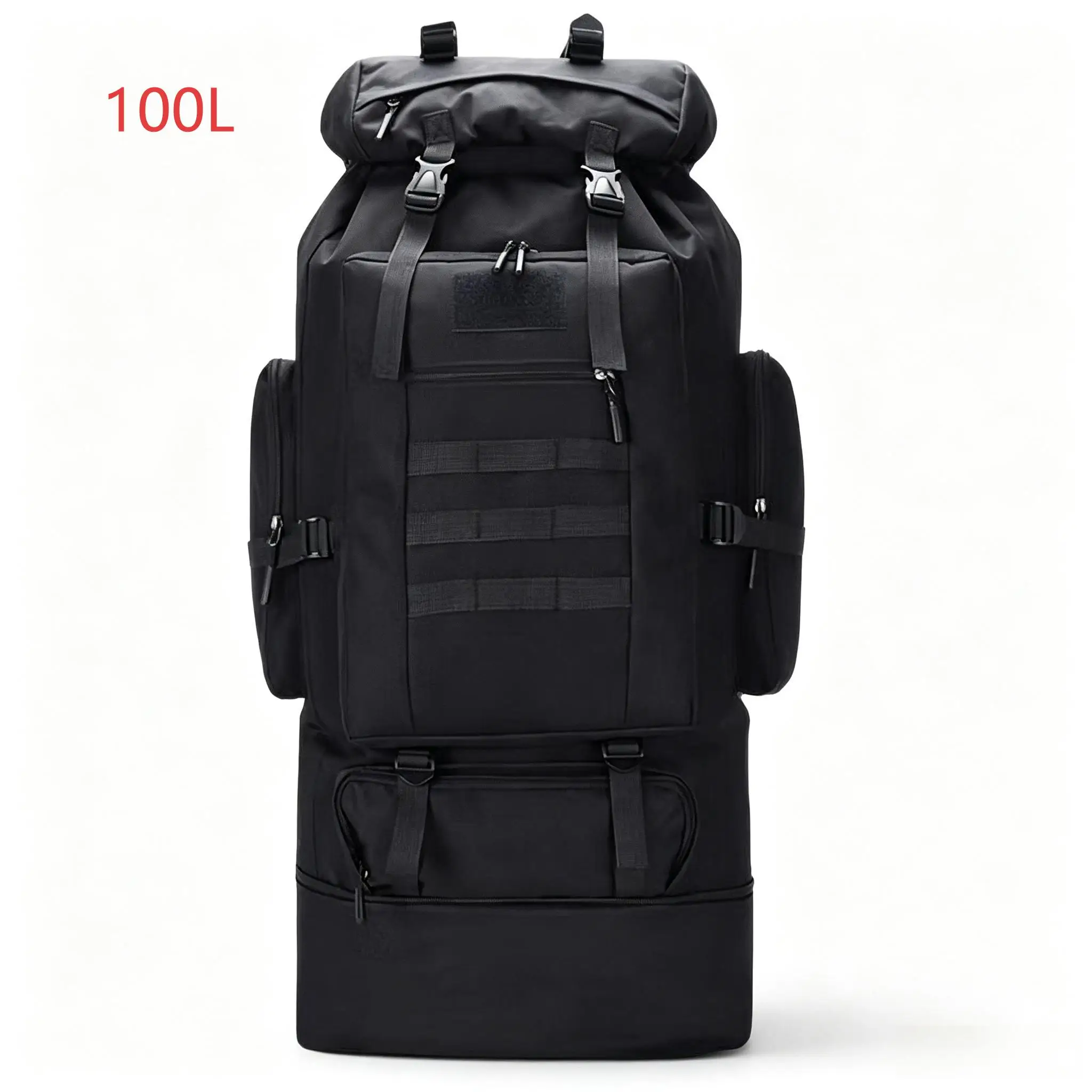 Homefish 80L/100L Large Mountaineering Backpack Outdoor Climbing Bag Tactical Rucksack Hiking Camping Travel Backpack