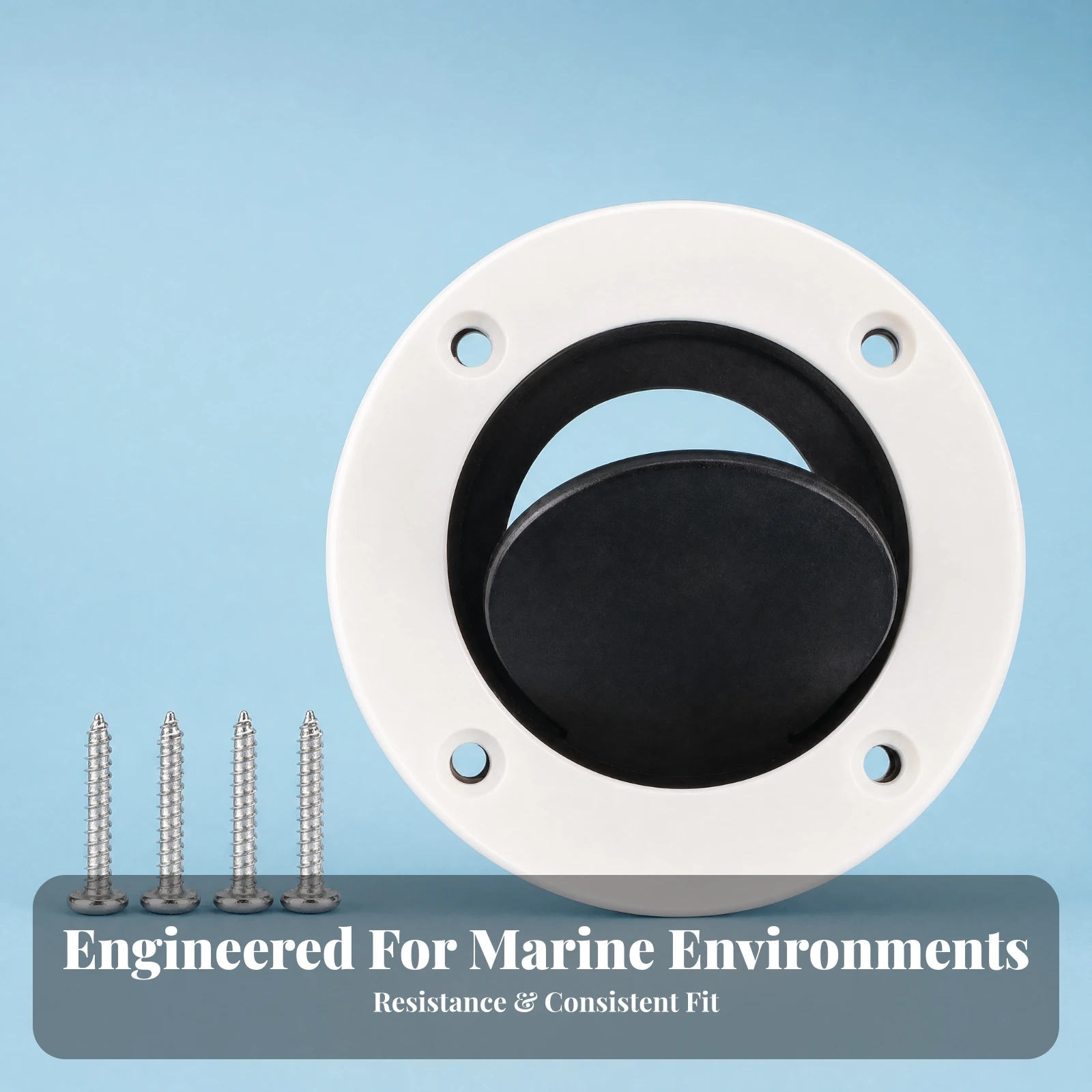Marine Drain Fitting in-Line Boat Bilge Pump Check Valve for Hull Drainage, Yacht Refits