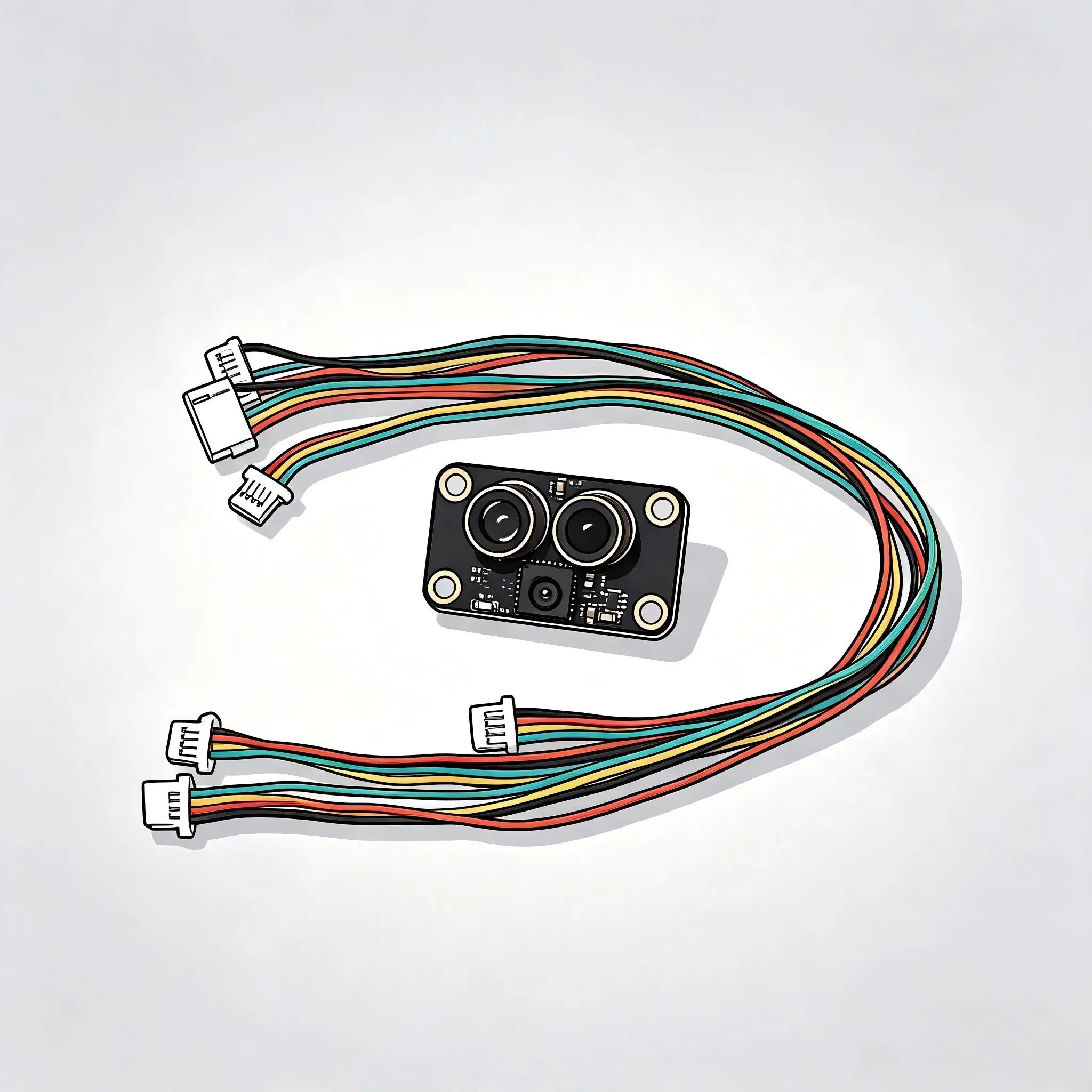 RCtoSky Optical Flow Module  FPV Drone Kit Quadcopter INAV Beatflight PosHold Mavlink  F722 F745 Ardupilot Flight Control