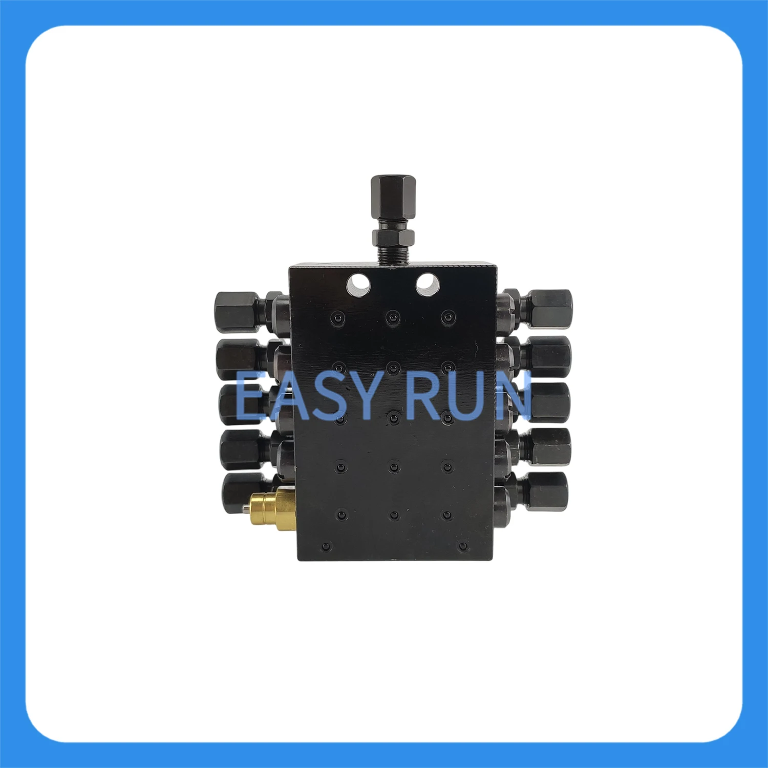10 Outlet Progressive Grease Feeder for Mining Equipment & Cement Plants