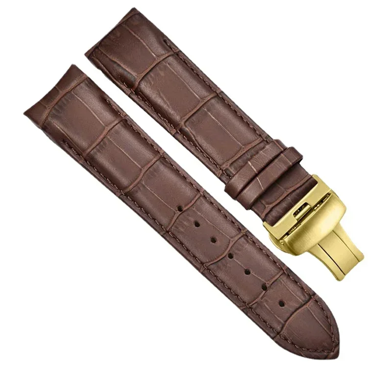 Genuine Leather Watchband for Tissot 1853 Couturier T035 Series T035617 T035627 T035410a T035439 614 Accessories 22mm 23mm 24mm