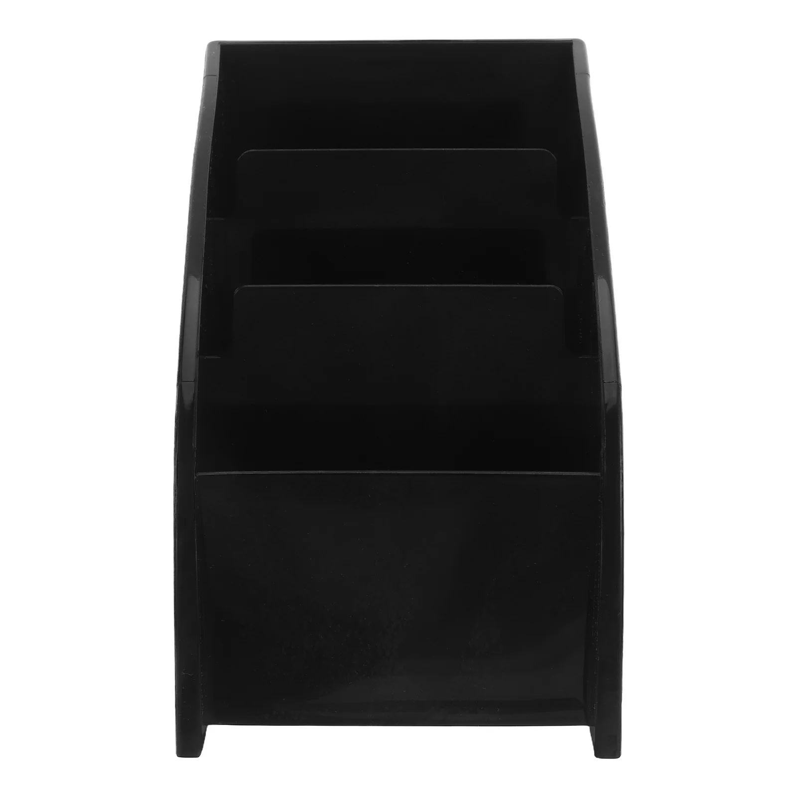 

Plastic Desktop Storage Case White Office Table Organizer for Home Desk Phone Organizer Remote Control Storage Box