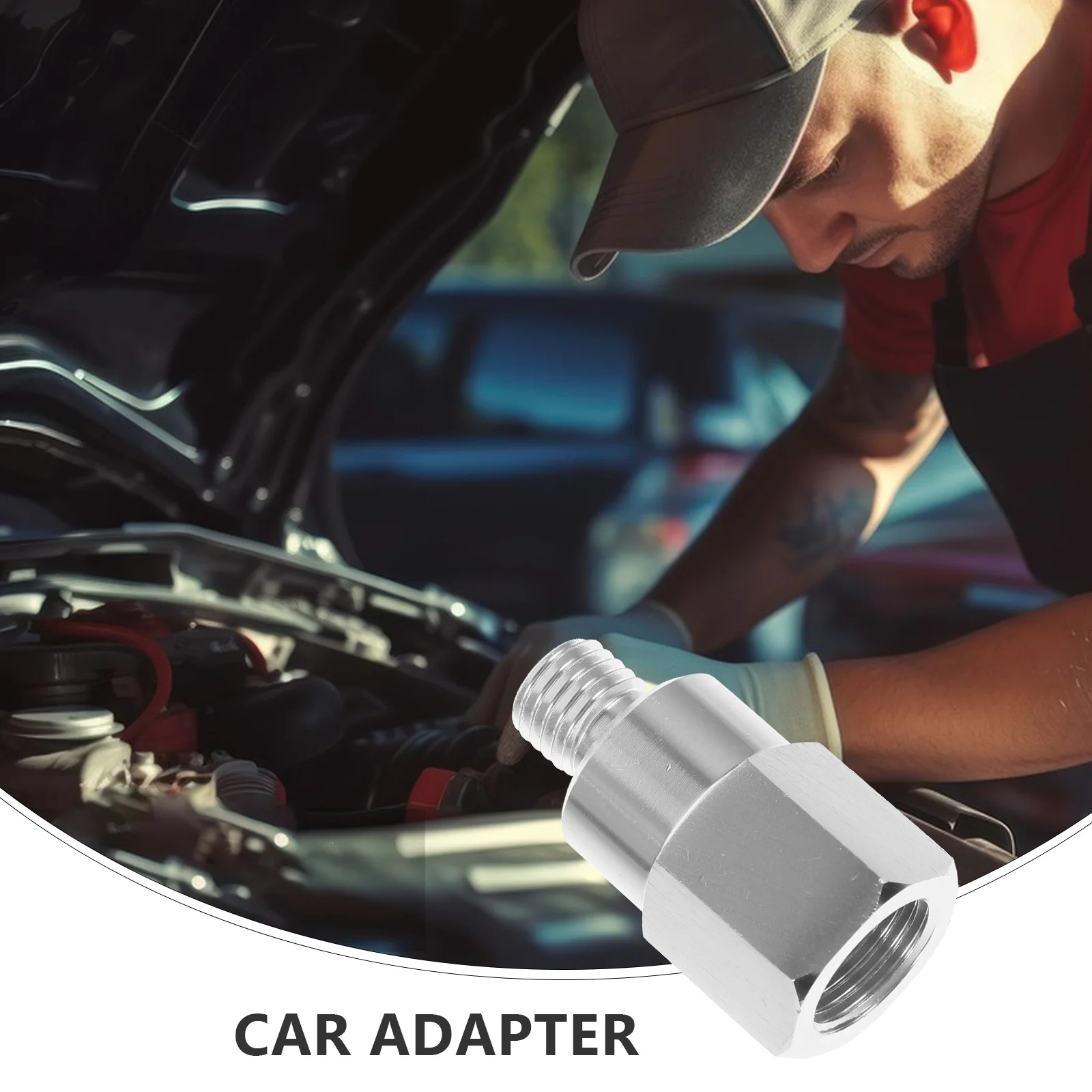 

Metal Sensor Adapter Automotive Car Pressure Oil Coolant Temperature Easy Install Durable Reliable Accurate Data Wide Range