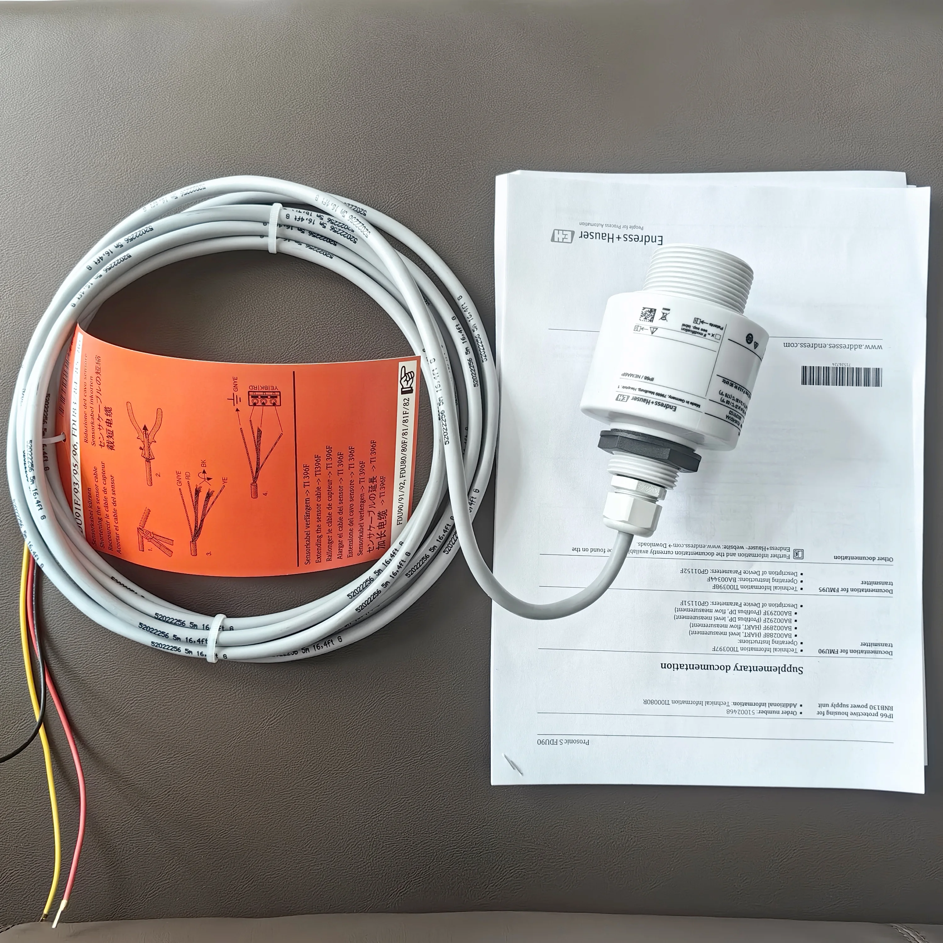 

Endress+Hauser Ultrasonic Measurement Time-of-Flight Prosonic FDU90 FDU90-RG1AA Ultrasonic Sensor Ultrasonic Level Meter