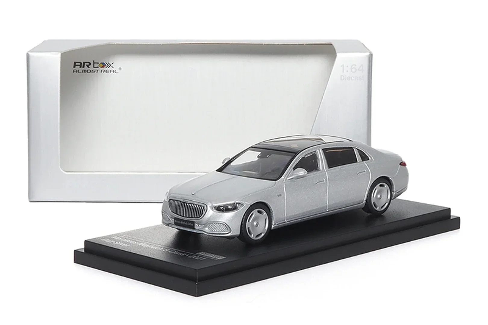 **Limited ** AR BOX 1:64 MB S Class Z223 2021 Blue-Gold /Silver limited600Model Car