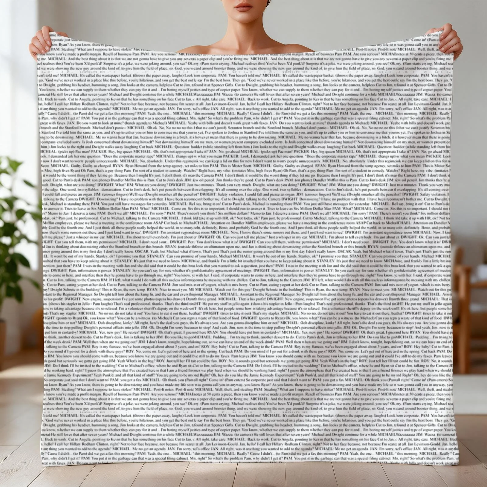 The Office Pilot Episode Script Throw Blanket Flannels For Decorative Sofa Sofa Throw Blankets