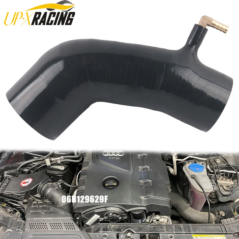 

air Inlet Tube Silicone Intake Hose Pipe for Audi S4 B9 06H129629F