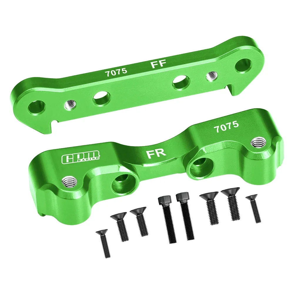 GPM Metalen Front Lower Suspension Arm Mount ARA330555 + ARA330556 voor ARRMA 1/5 KRATON OUTCAST EXB AVC V2 8S RC Auto Monster Truck