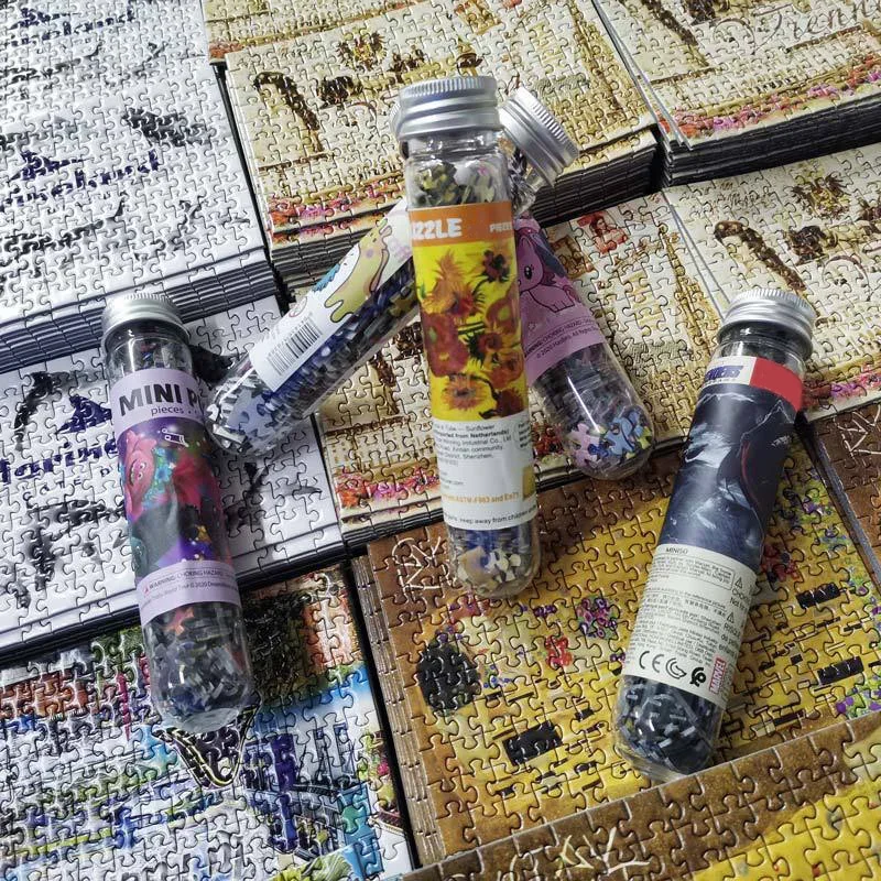 

Game Starry Sky Jigsaw Landscapes Animal Mini Educational Toys Decompressing DIY Puzzle Game Toys Gift Mini Jigsaw Puzzles