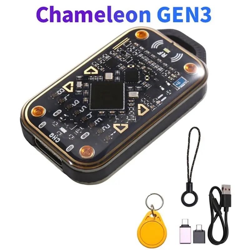 B48A Chameleon V3.0 125K 13.56Mhz RFID Smart Chip Emulator Smart Card Reader ID IC Smart Card Tag Copyer Copier Read Write