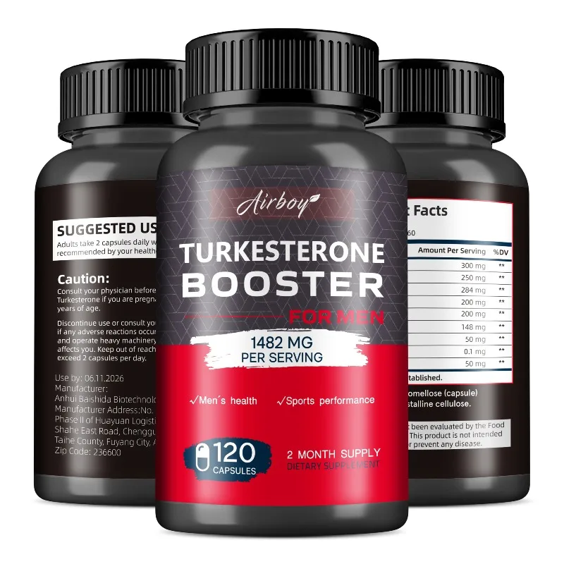 

Turkesterone Capsules Increased Muscle Mass Burn Fat Maintain Energy Levels