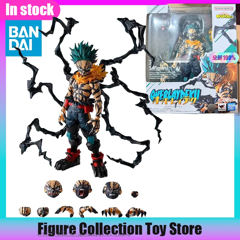 

Bandai S.H.Figuarts Overlay Deku Izuku Midoriya My Hero Academia Articulated Action Figure With Original Box In Stock