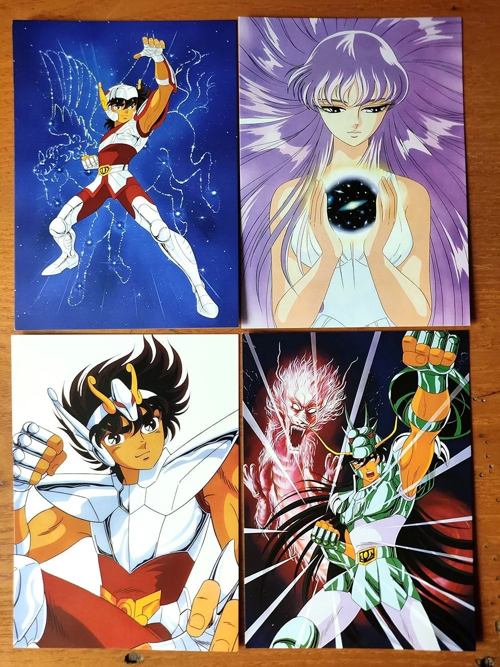 Saint Seiya Character Card Bronze Saint A set of 12 Postcards shiryu Hyoga Shun ikki Pegasus Dragon Cygnus Andromeda Phoenix - Image 5