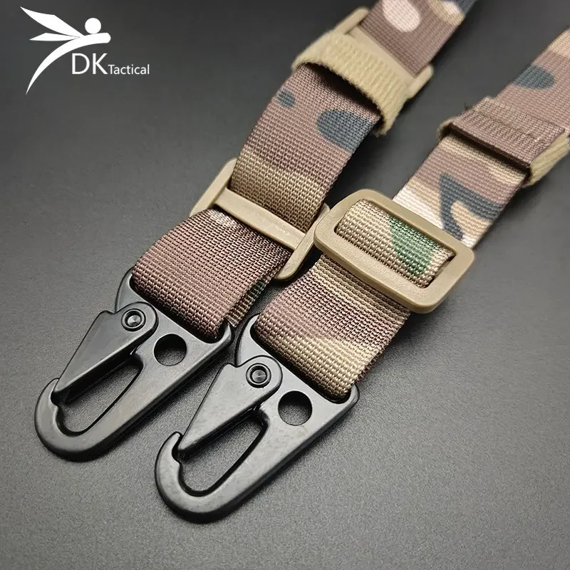 Outdoor Rifle Nylon Sling Strap Removable Modular 2 Point /1 Point Sling Padded Tactical Airsoft Hunting Weapon Accessories