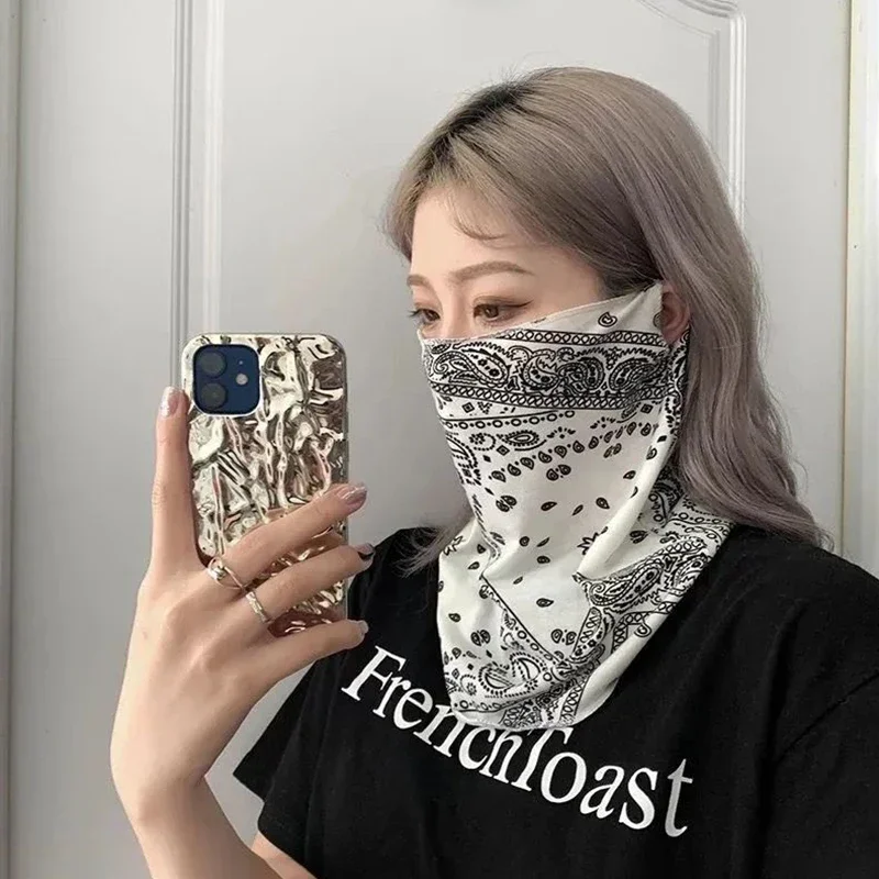 Mode Punk Sonnencreme Maske Für Männer Frauen Sommer Gesicht Hals UV Schutz Ohr Schal Hip Hop Outdoor Sport Radfahren Bandana Schals – Detail 11