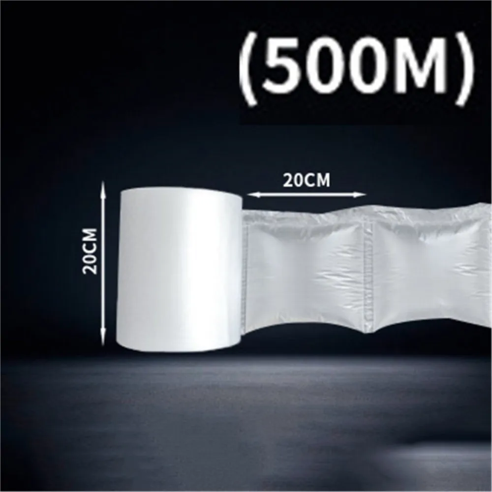 500M Buffer Air Cushion Machine Inflatable Bag Filled Airbag Package Shockproof Roll Film Bubble 20 * 10cm  20 * 15cm 20 * 20cm