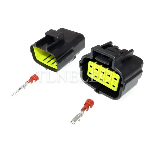 Conectores de cable automáticos de enchufe impermeable eléctrico hembra macho de 10 pines 174657-2 174655-2
