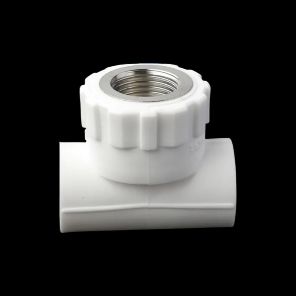Pipe Fittings PPR Inner Wire Tee 20/25/32 PPR Water Pipe Connector Turn 1/2 IN 3/4 IN 1 Inch 1.2 Inch Accessories