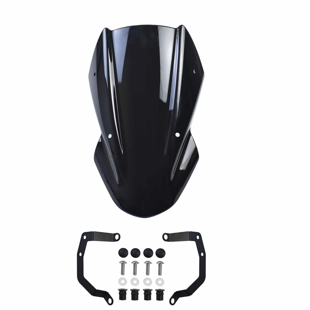 Z650 Front Wind Screen Shield Air Deflectors For Kawasaki Z 650 2017 2018 2019 Windscreen Motorcycle Windshield Accessories