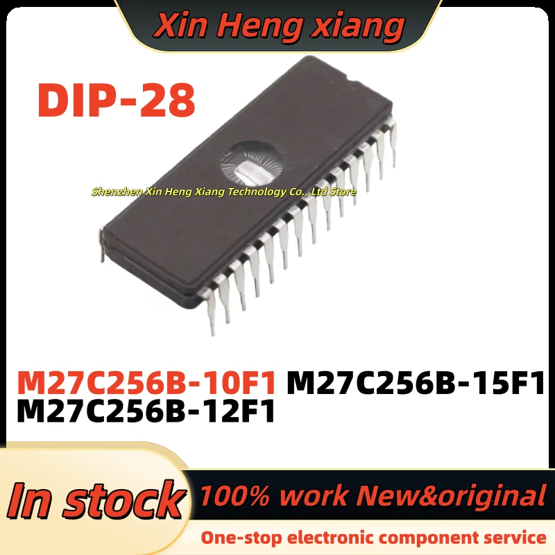 (5pcs) M27C256B-12F1 M27C256B-15F1 M27C256B-10F1 M27C256B 10F1 12F1 15F1 DIP-28