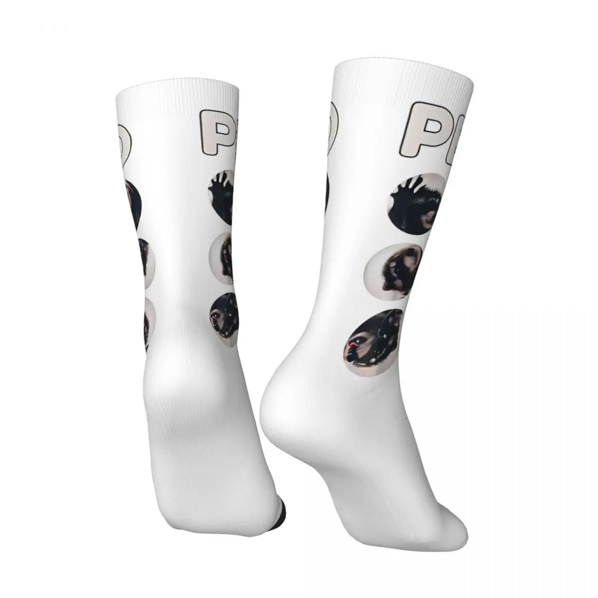 Pedro Raccoon Socks Fashion Stockings Autumn Non Slip Couple Socks Breathable Printed Outdoor Sports Socks