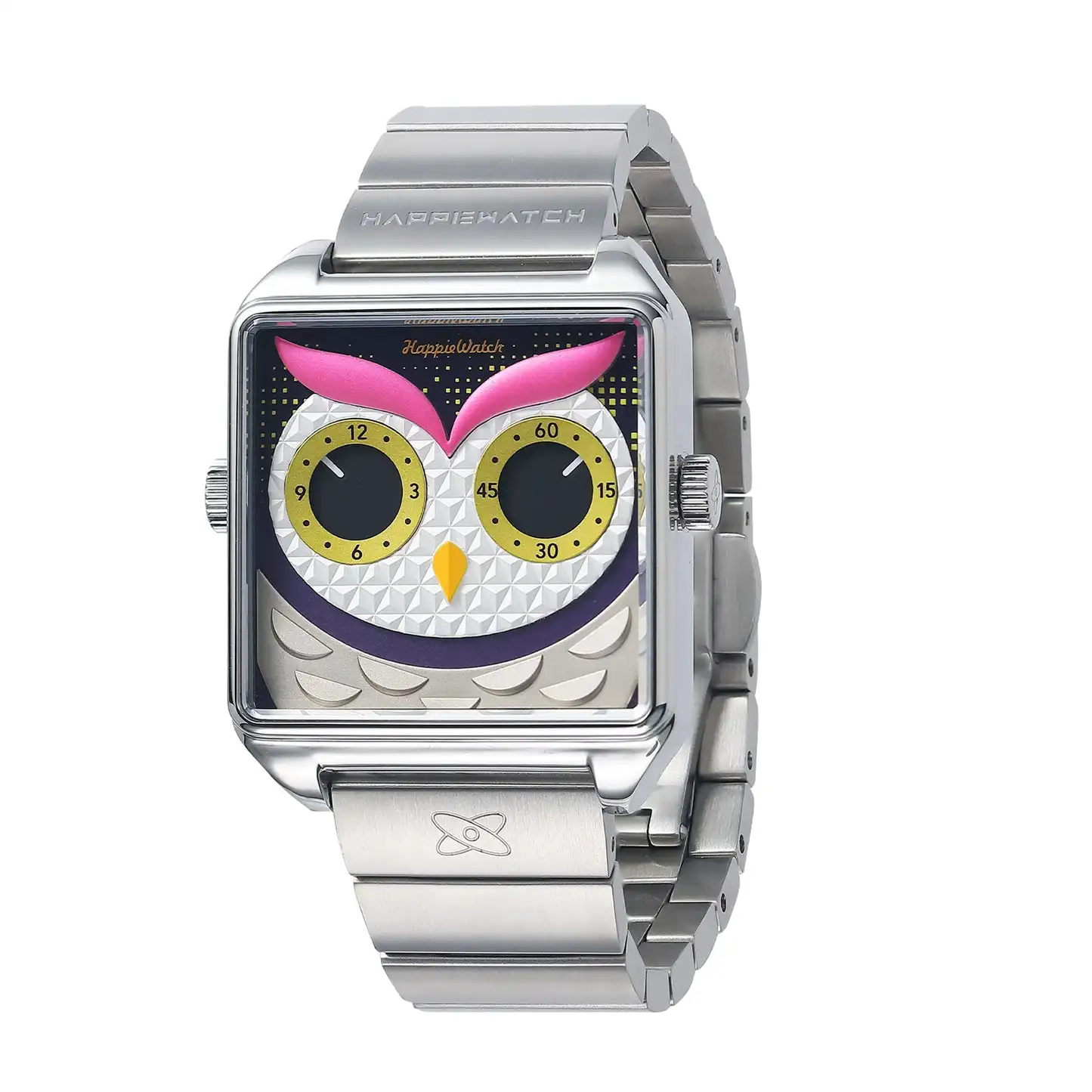 Trend Brand Stainless Steel Couple Watch Quartz Date Display Chronograph for Lovers Waterproof Fashion Wild Wristwatch