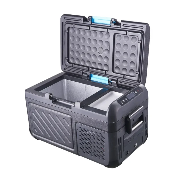 

Портативный компрессорный холодильник-морозильник для кемпинга и автодомов, 220В/12В, для путешествий