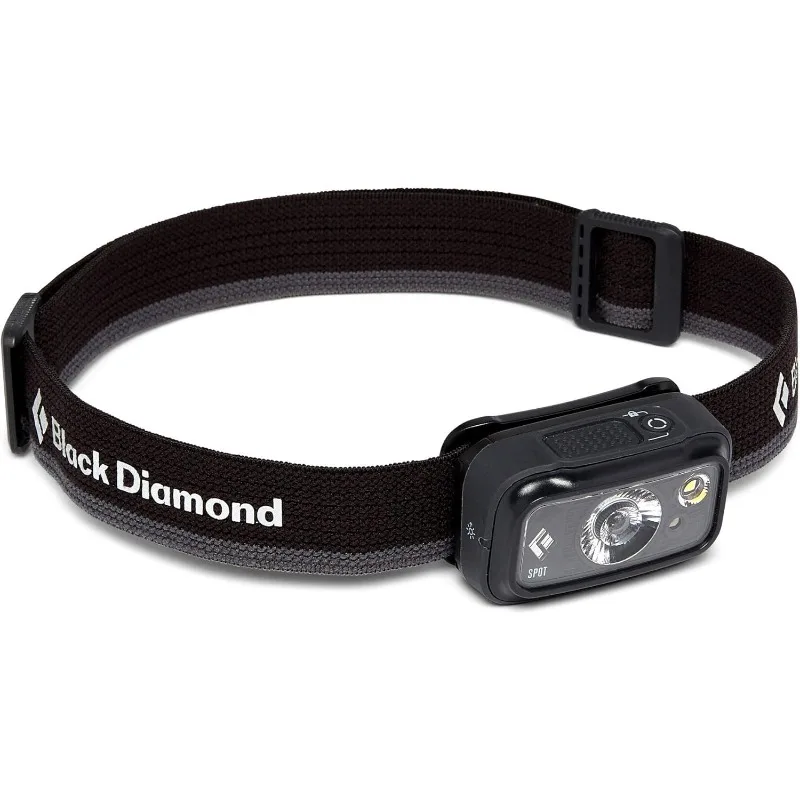 

Black Diamond Spot 350 LED Headlamp, Waterproof and Dimmable Battery Powered Headlamp for Camping, Hiking, Running, Work with Re