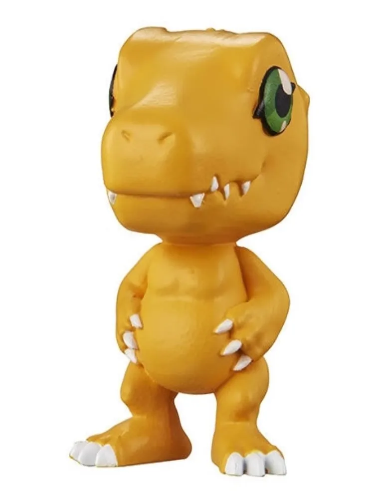 BANDAI Original Digimon Adventure Gashapon Toys Agumon Gabumon Piyomon Tentomon Action Figure Capsule Toys Model Kids Gift