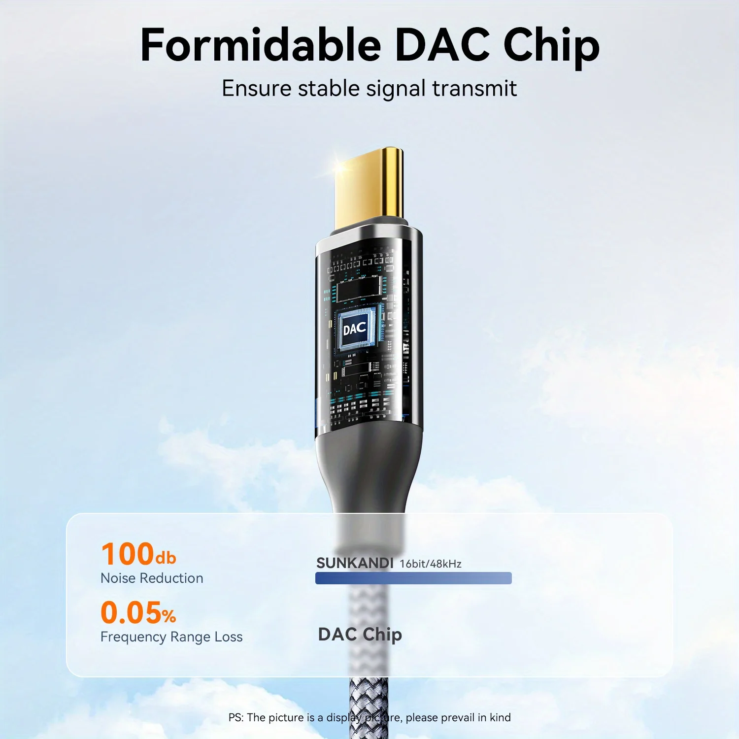 كابل سماعة رأس SUNKANDI USB C إلى 3.5 ملم، سلك Aux ذكر من النوع C إلى 3.5 ملم للسيارة 90 درجة لهاتف iPhone 16/15 iPad/Pro/Air