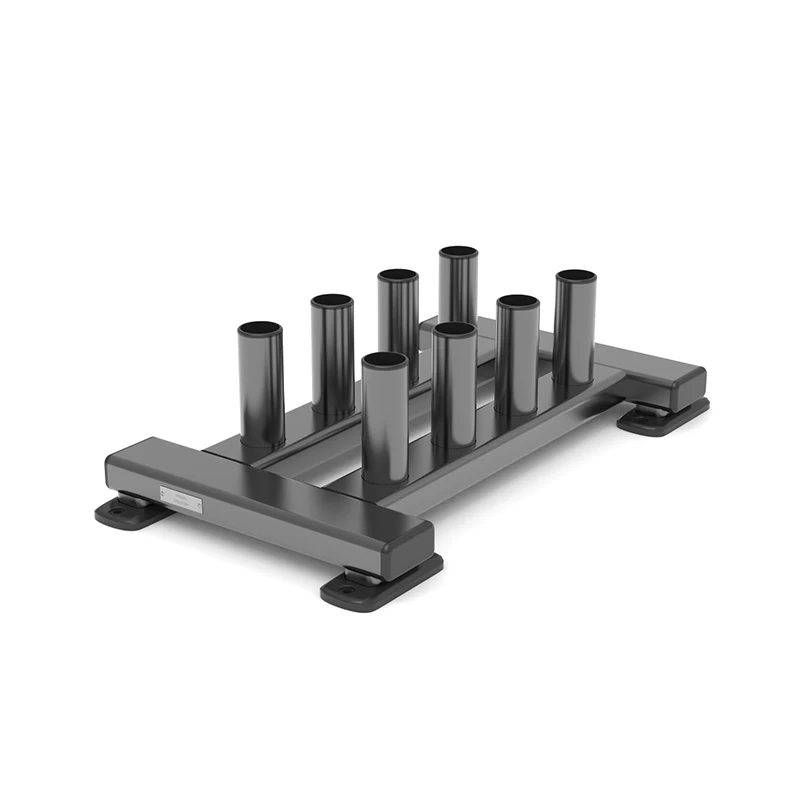 8-Hole Barbell Rack Bar Holder Storage Stand